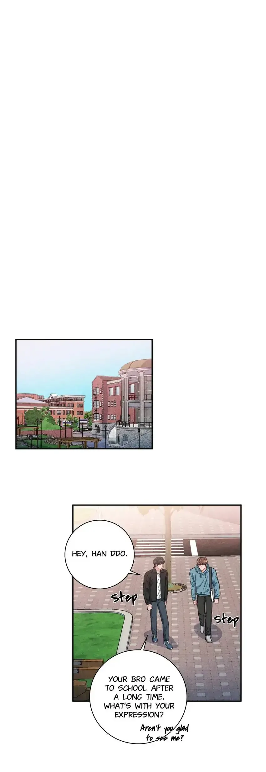 Backstage Kiss Scene Chapter 36 page 17