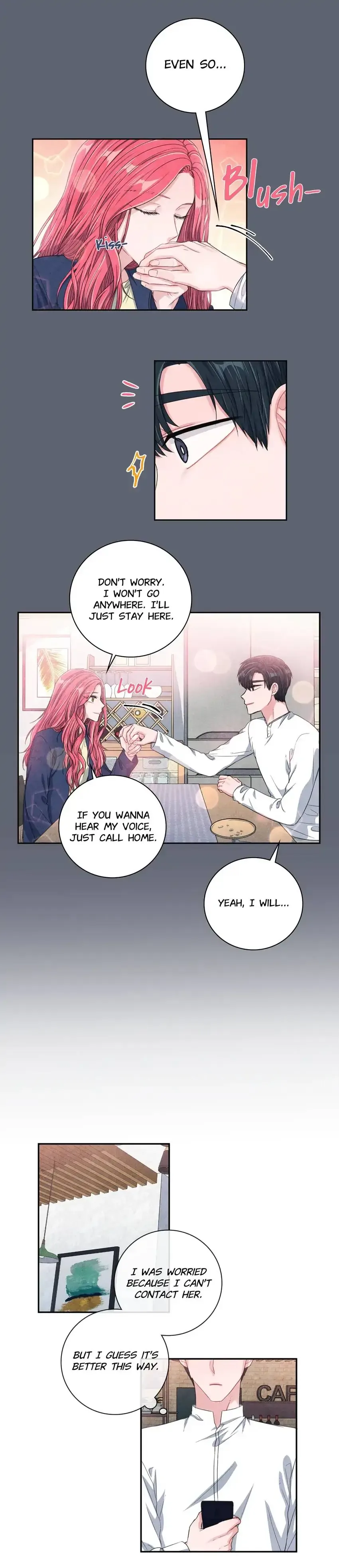 Backstage Kiss Scene Chapter 36 page 14