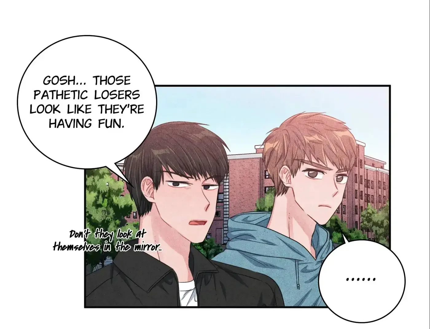 Backstage Kiss Scene Chapter 36 page 20
