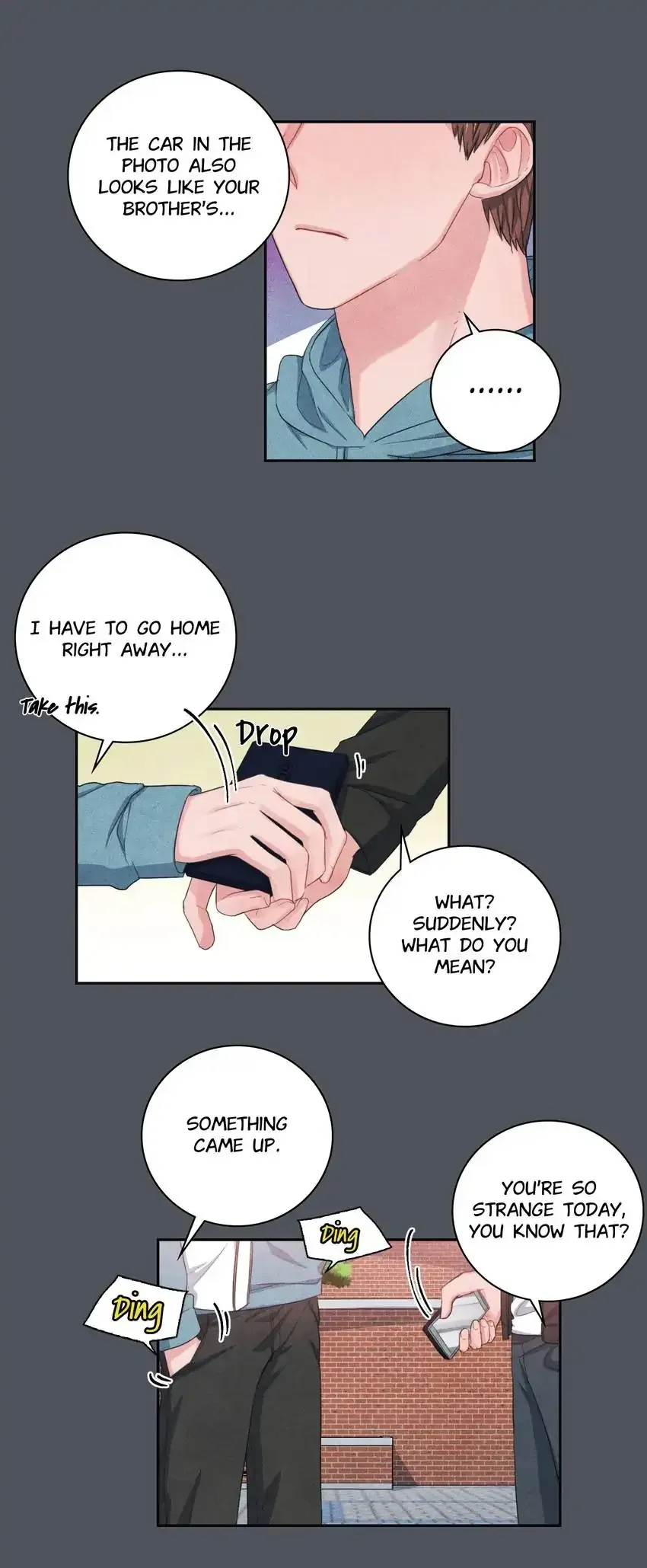 Backstage Kiss Scene Chapter 37 page 19