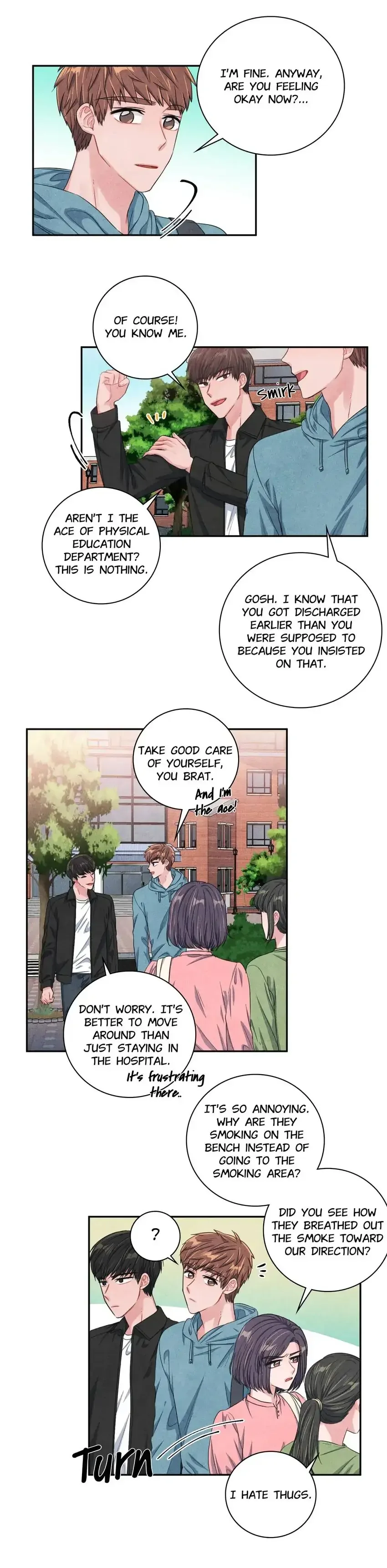 Backstage Kiss Scene Chapter 36 page 18