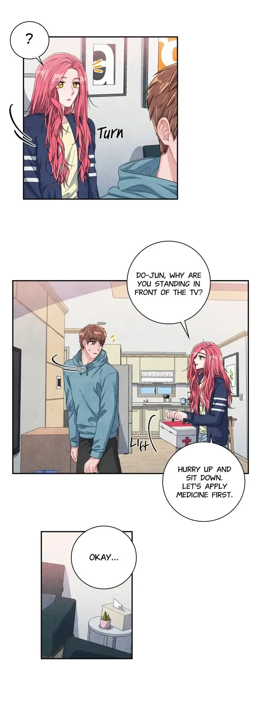 Backstage Kiss Scene Chapter 38 page 3
