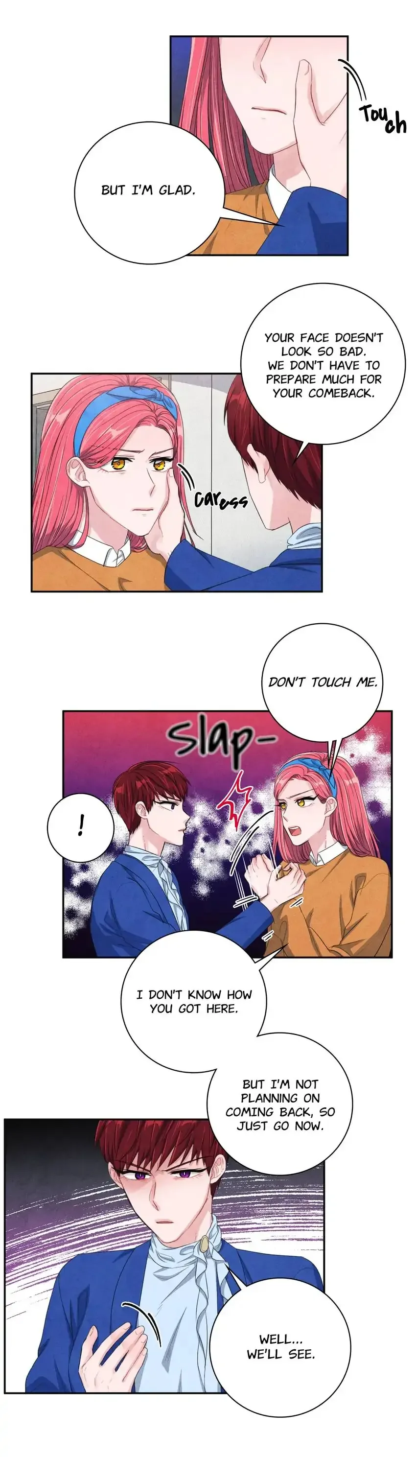 Backstage Kiss Scene Chapter 34 page 14