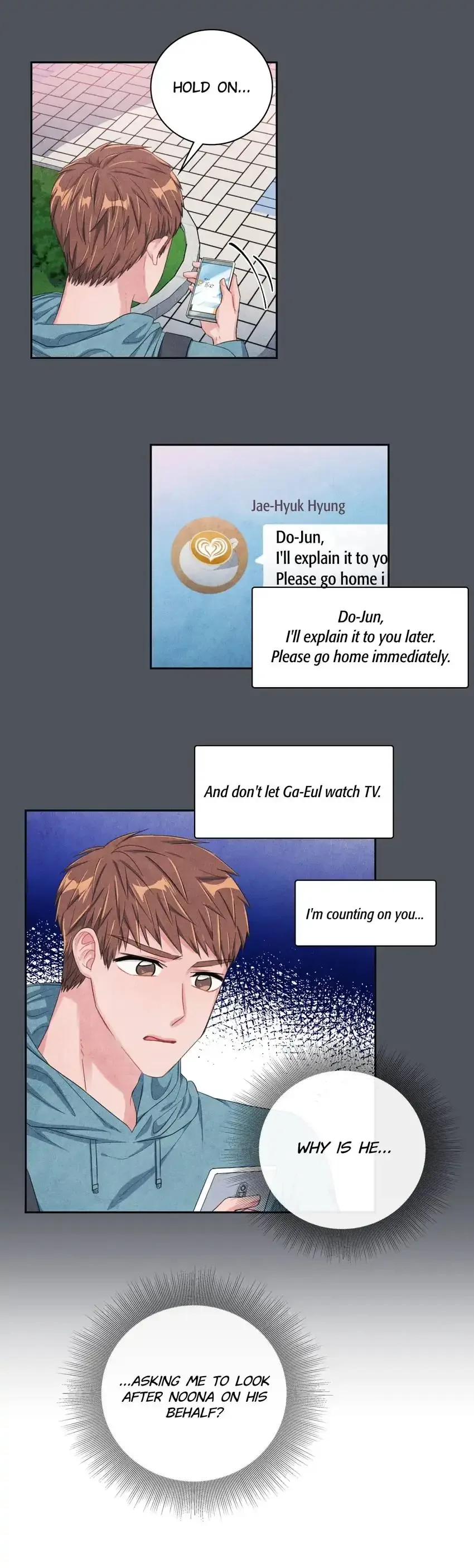Backstage Kiss Scene Chapter 37 page 20