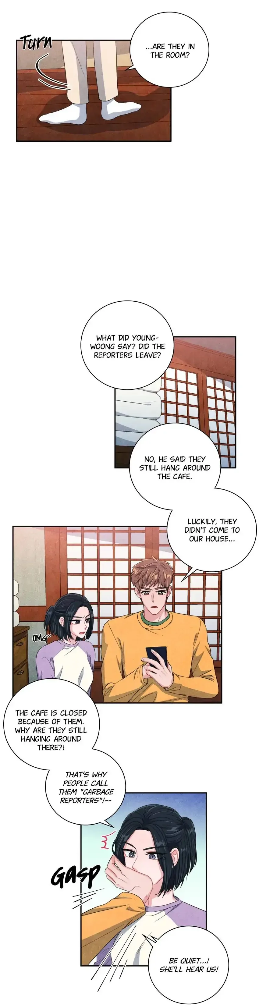 Backstage Kiss Scene Chapter 41 page 3