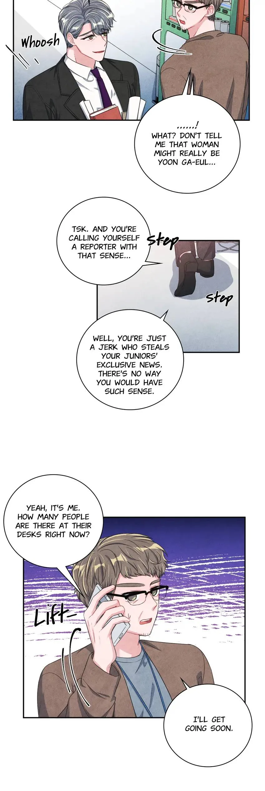 Backstage Kiss Scene Chapter 39 page 4