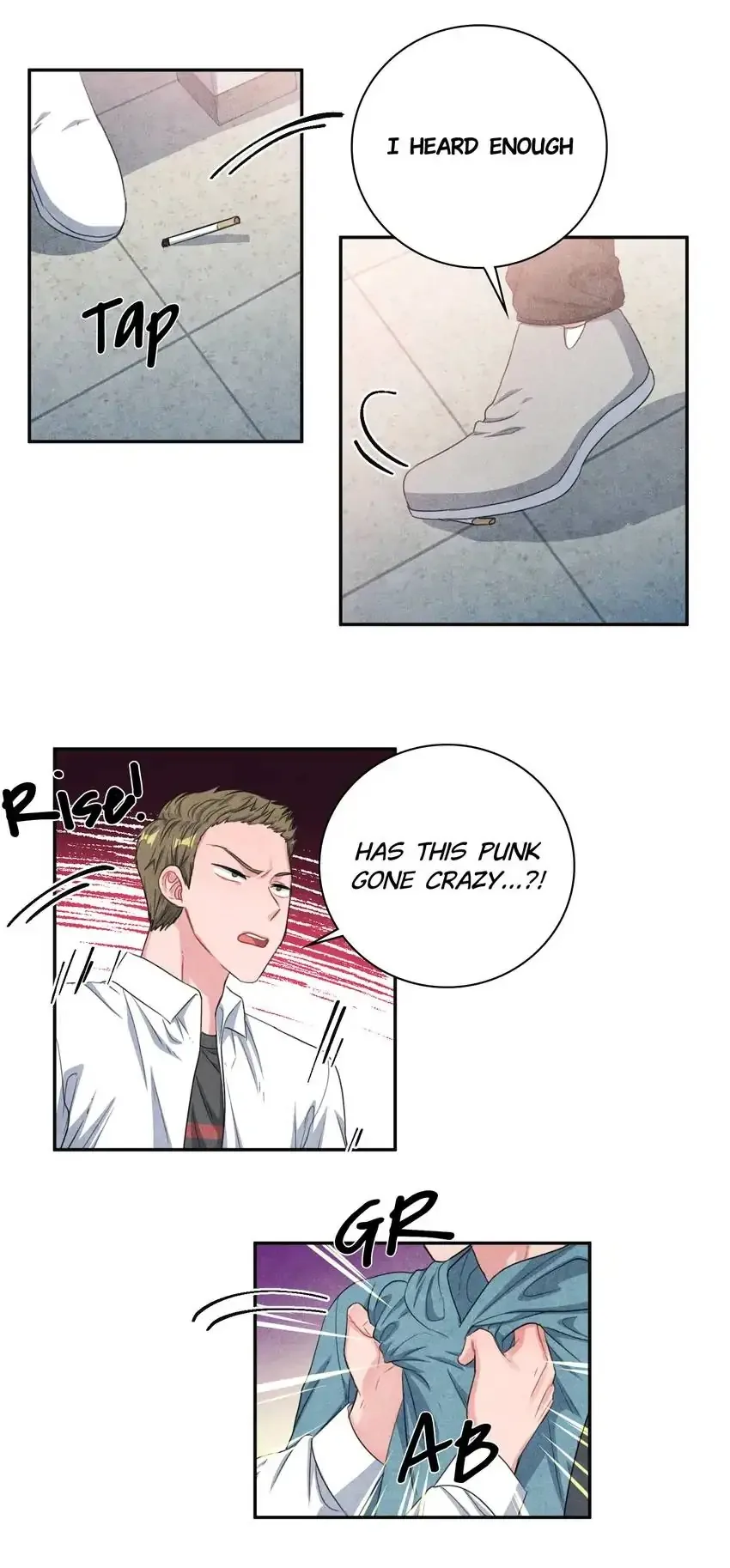 Backstage Kiss Scene Chapter 36 page 24