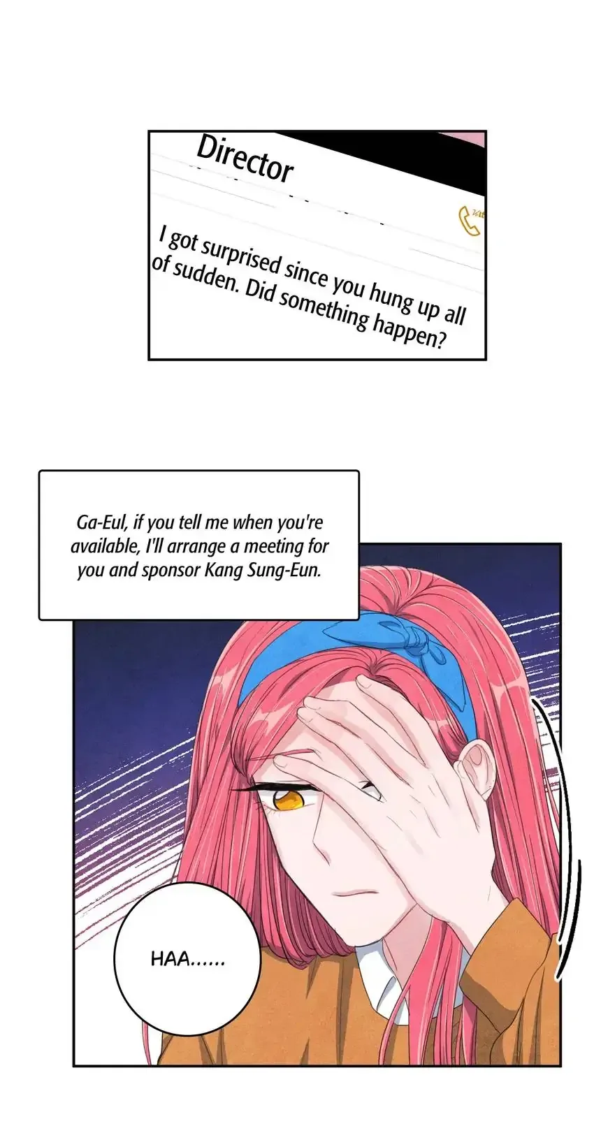 Backstage Kiss Scene Chapter 34 page 20