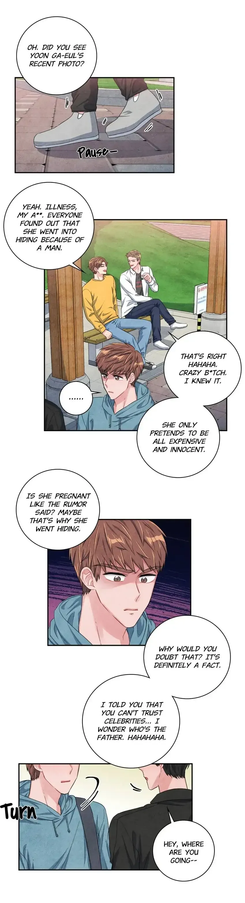 Backstage Kiss Scene Chapter 36 page 22