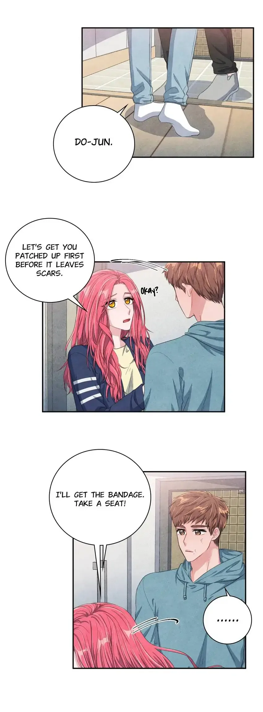 Backstage Kiss Scene Chapter 37 page 21