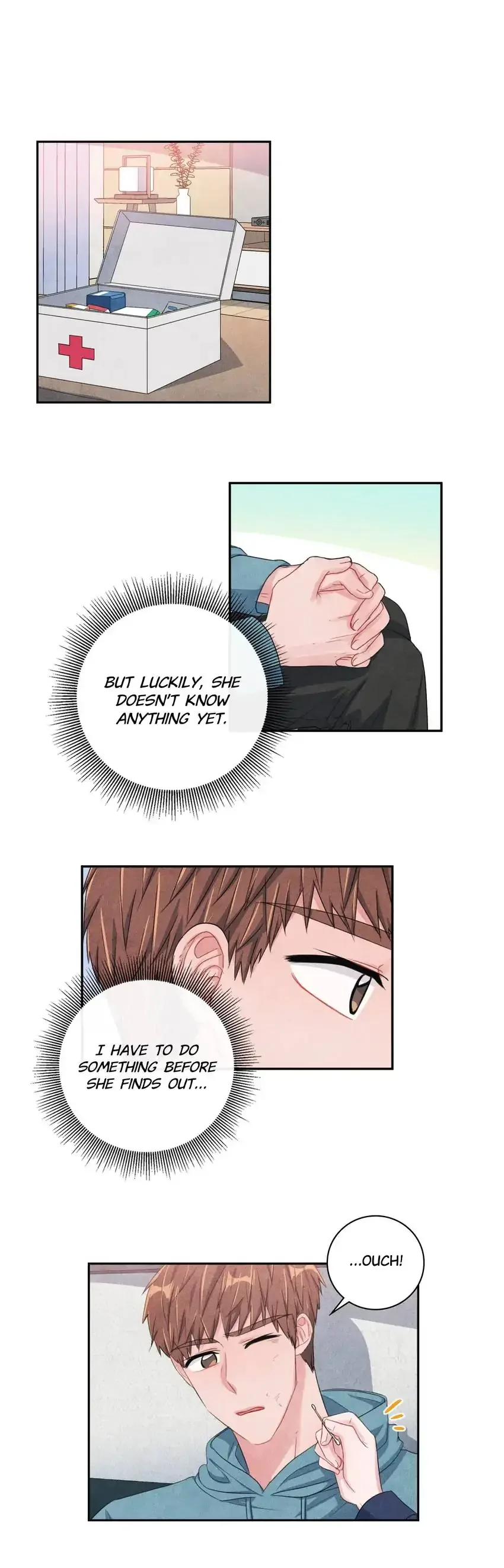 Backstage Kiss Scene Chapter 38 page 8