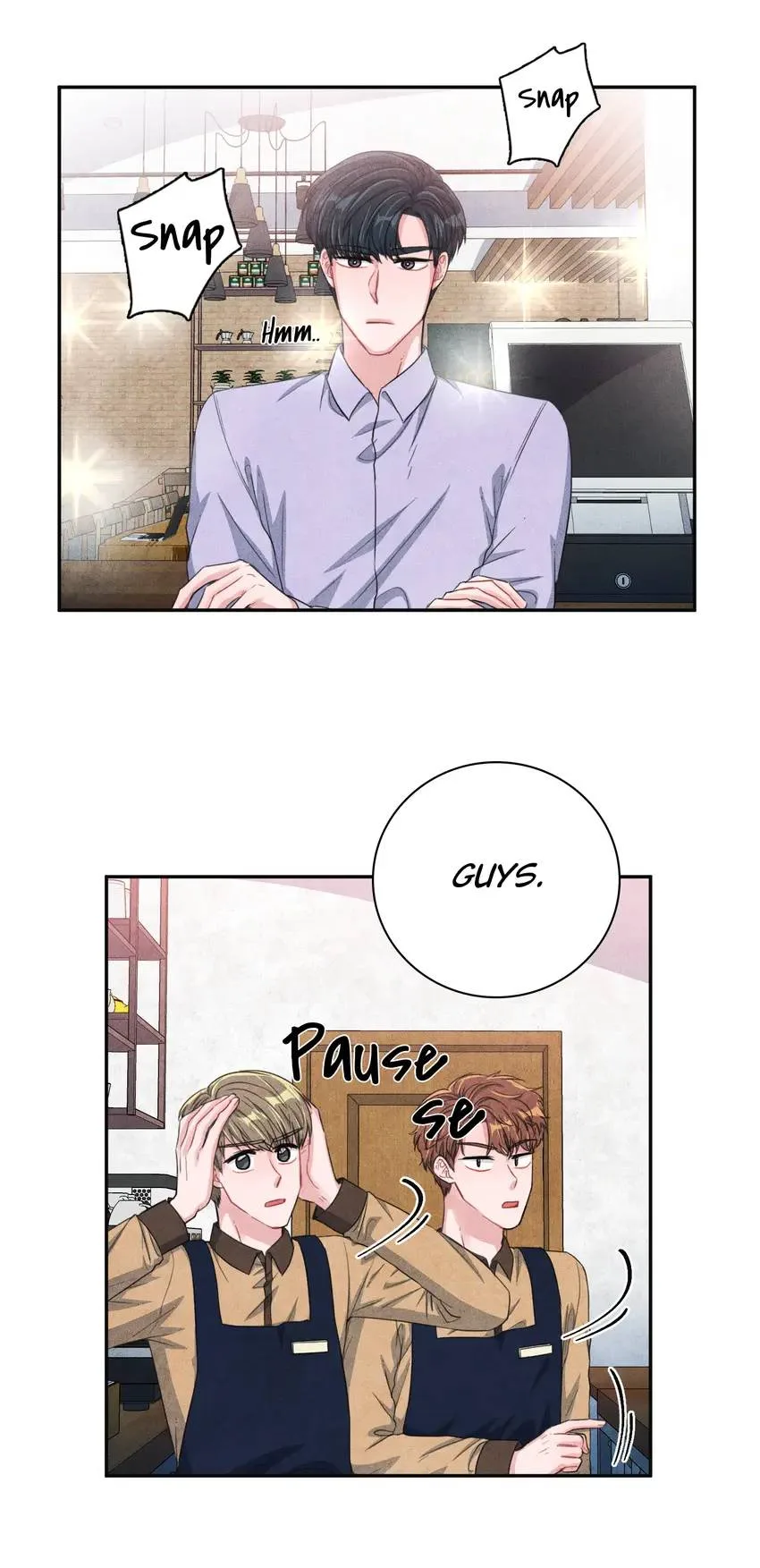 Backstage Kiss Scene Chapter 39 page 7