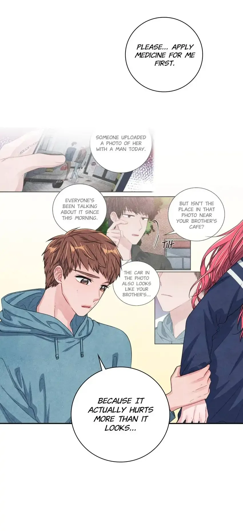 Backstage Kiss Scene Chapter 38 page 7