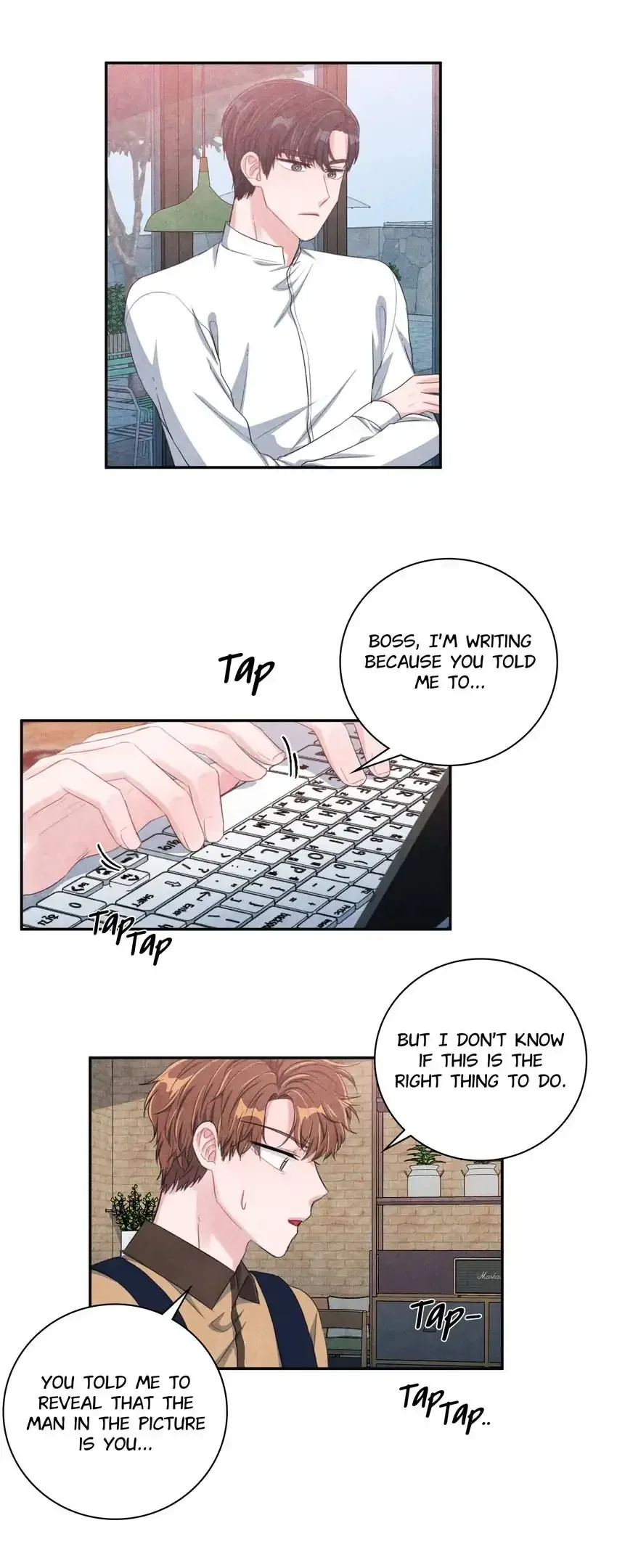 Backstage Kiss Scene Chapter 37 page 24