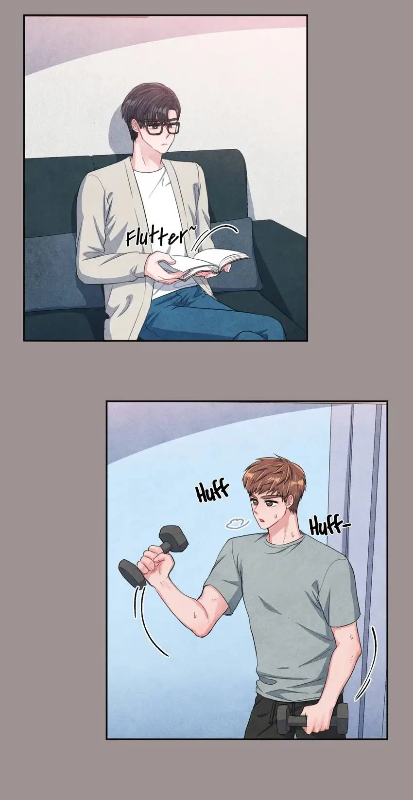 Backstage Kiss Scene Chapter 39 page 10