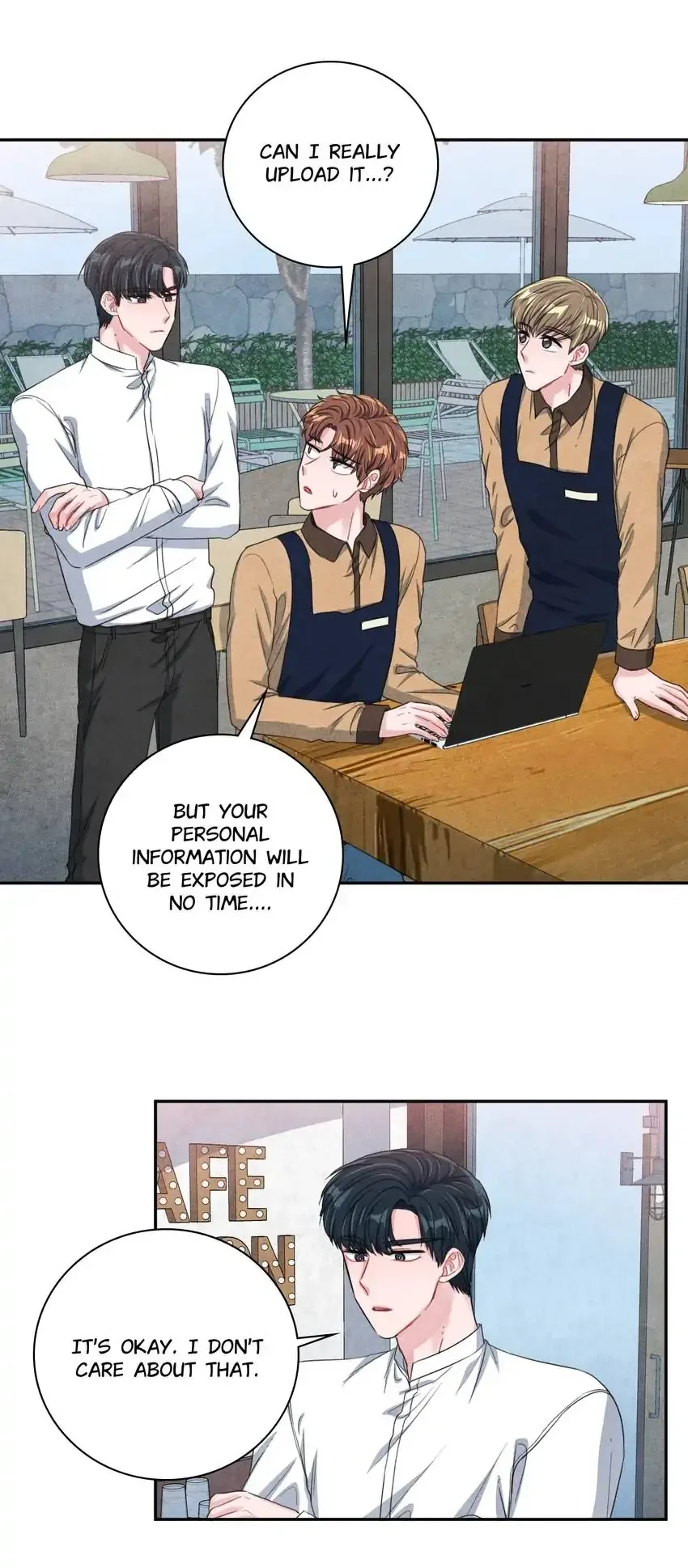 Backstage Kiss Scene Chapter 36 page 27