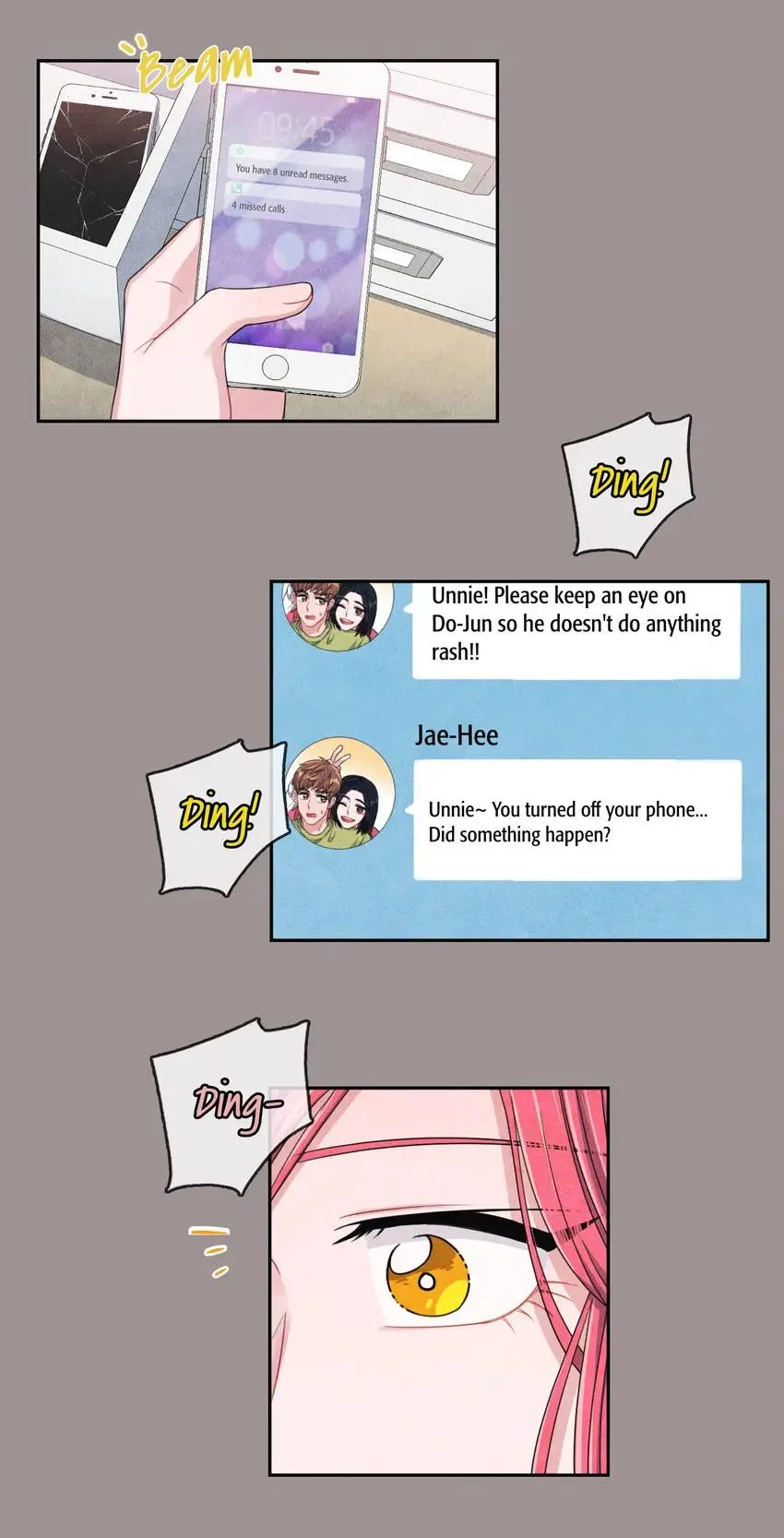 Backstage Kiss Scene Chapter 39 page 12