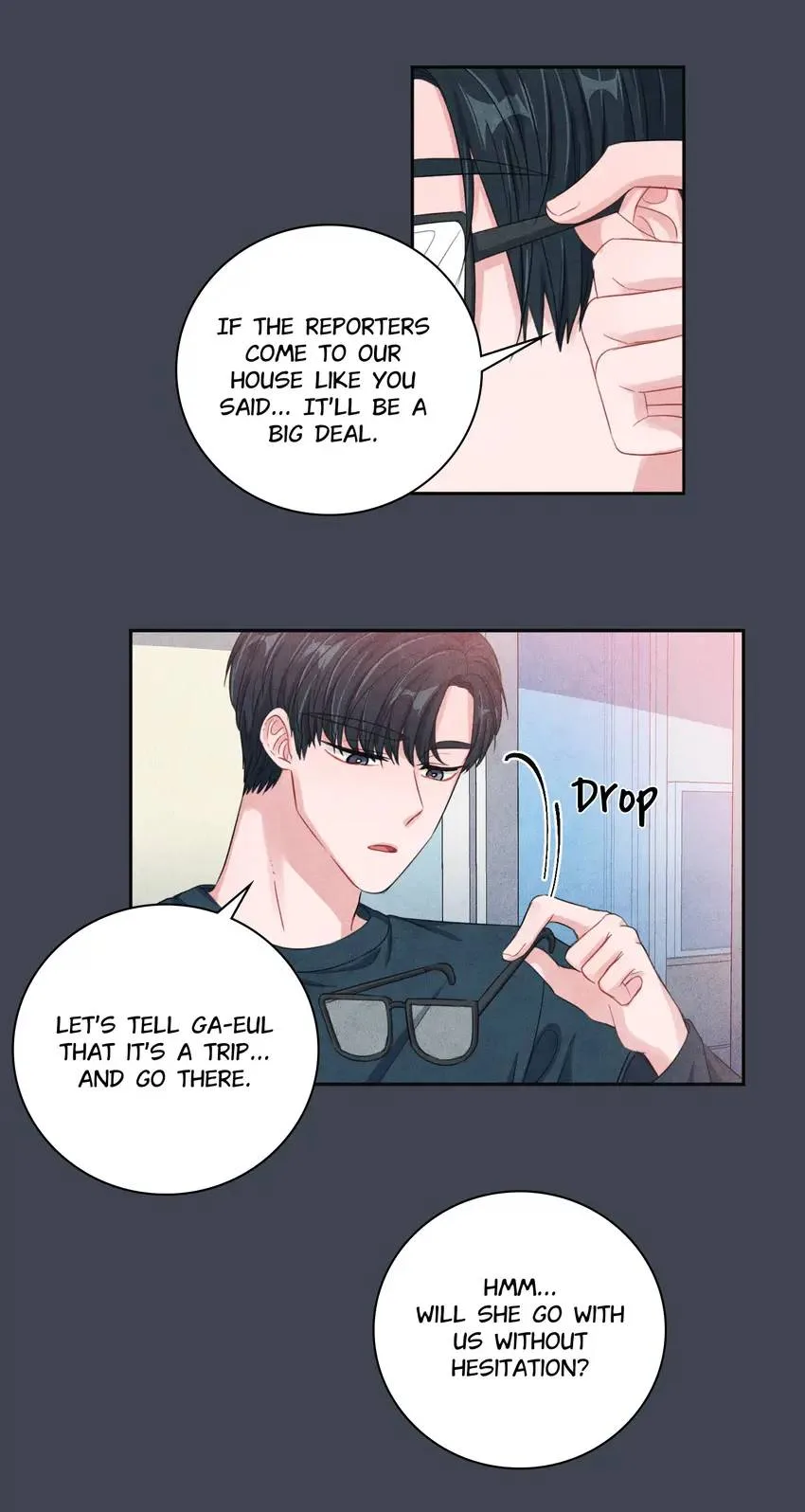 Backstage Kiss Scene Chapter 39 page 31