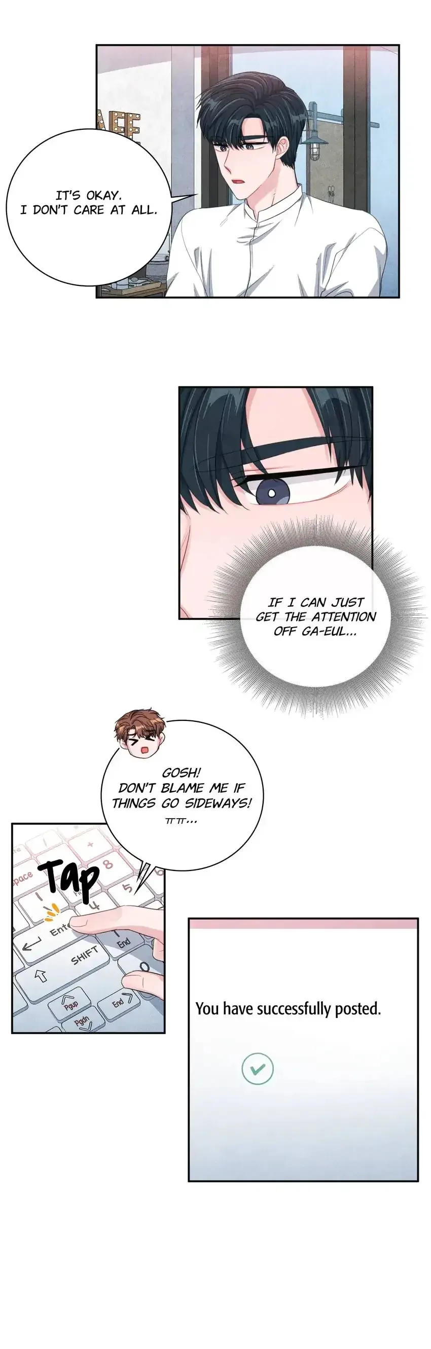Backstage Kiss Scene Chapter 37 page 28