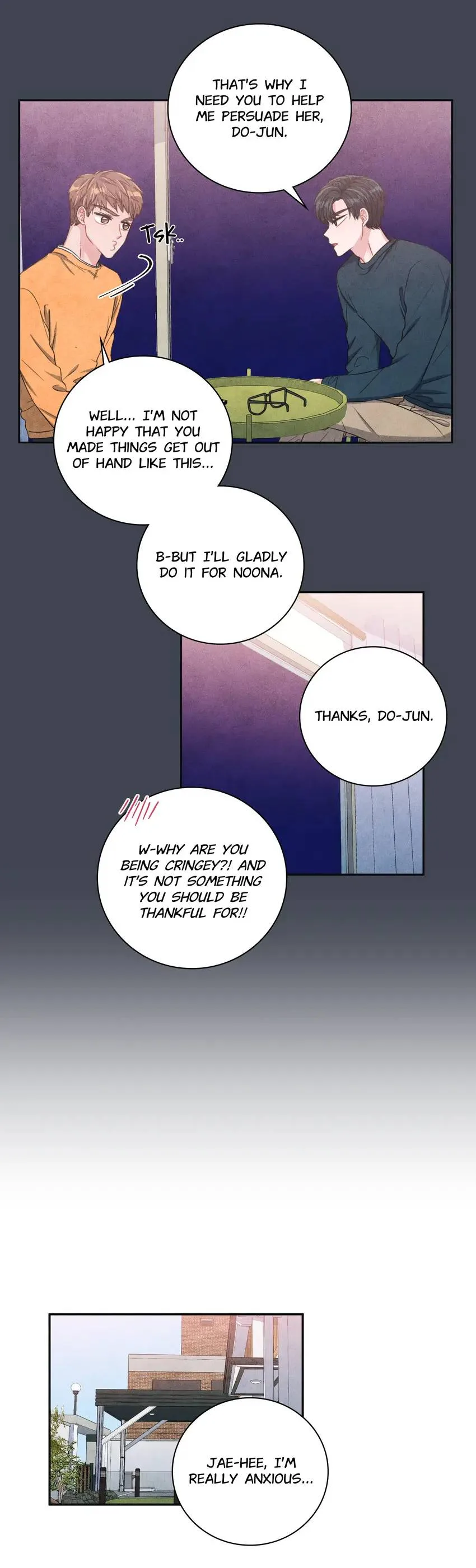 Backstage Kiss Scene Chapter 39 page 32