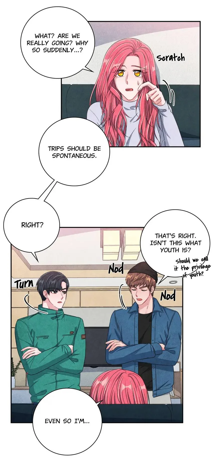 Backstage Kiss Scene Chapter 39 page 21
