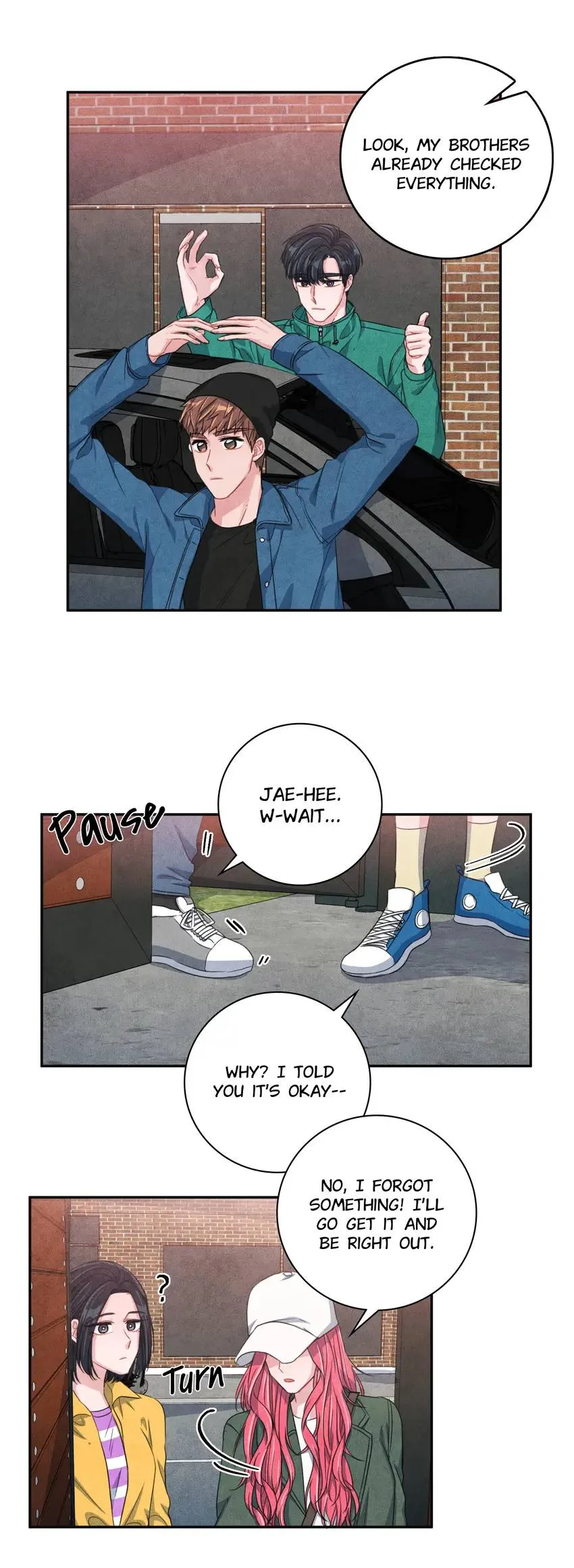 Backstage Kiss Scene Chapter 39 page 34