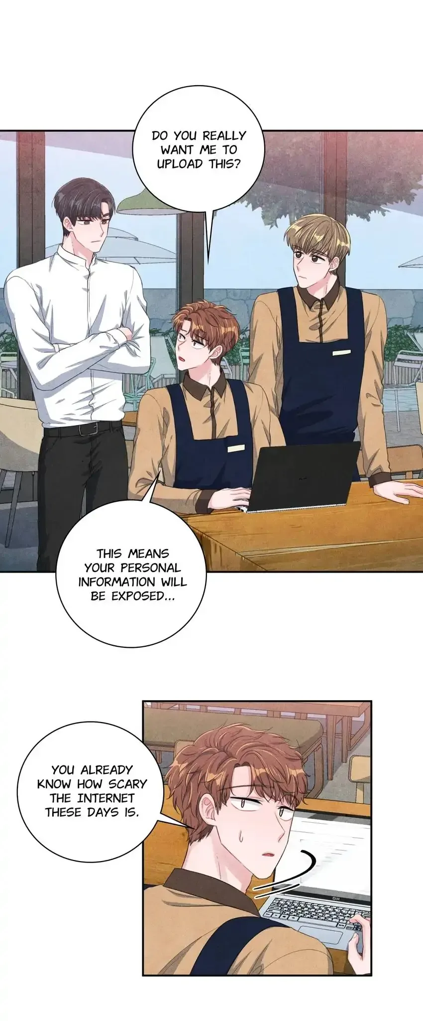Backstage Kiss Scene Chapter 37 page 27