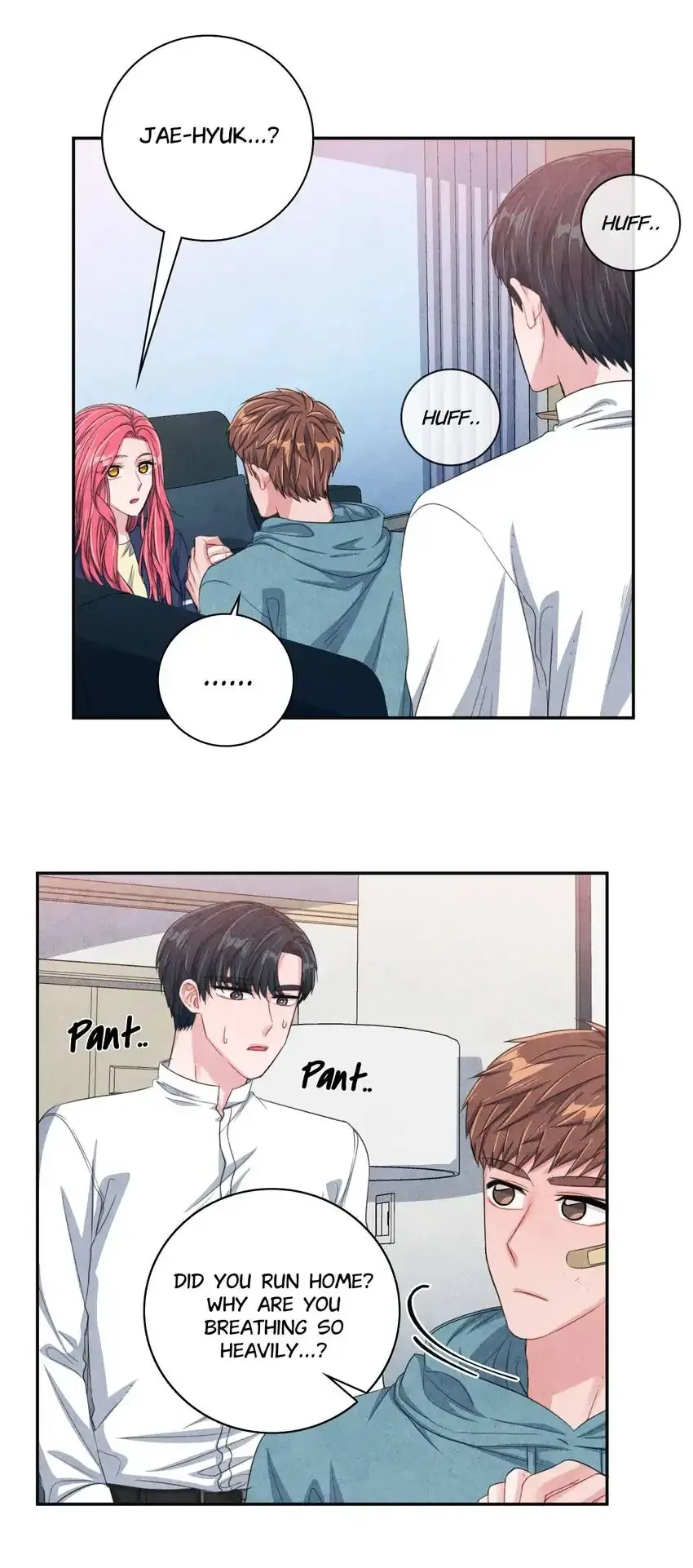 Backstage Kiss Scene Chapter 38 page 14