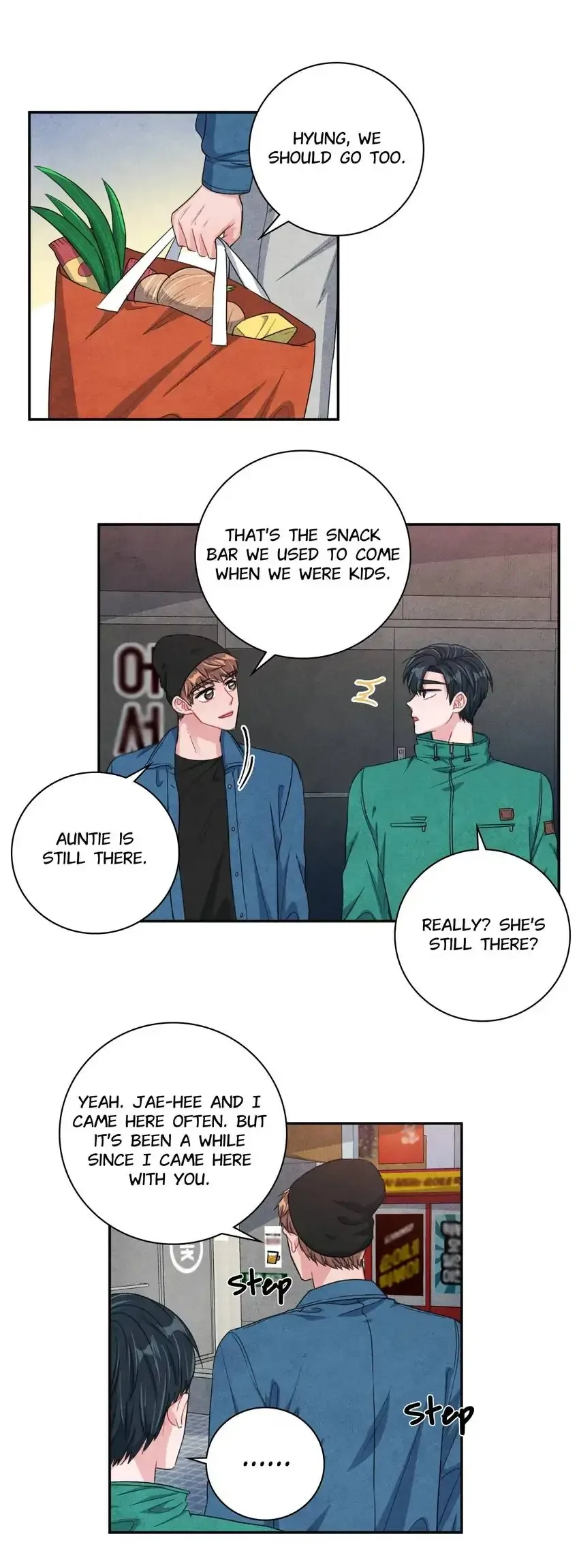 Backstage Kiss Scene Chapter 40 page 23