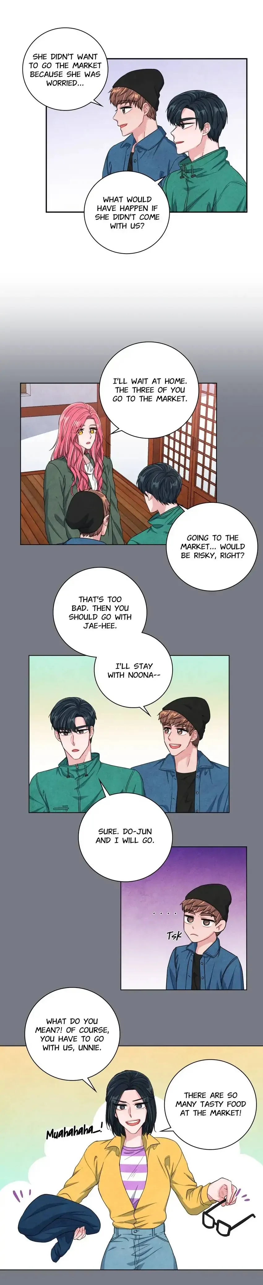 Backstage Kiss Scene Chapter 40 page 21