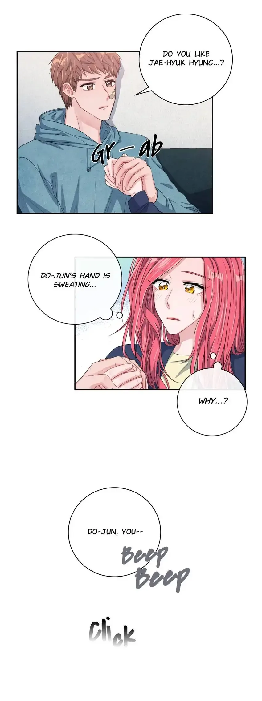 Backstage Kiss Scene Chapter 38 page 13