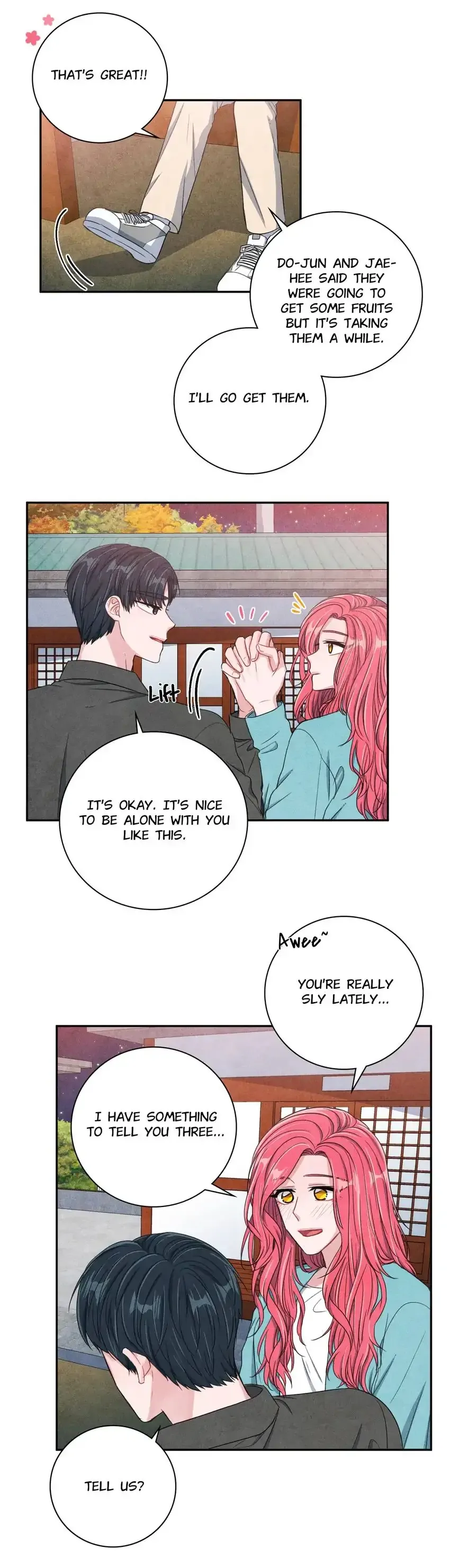 Backstage Kiss Scene Chapter 40 page 32