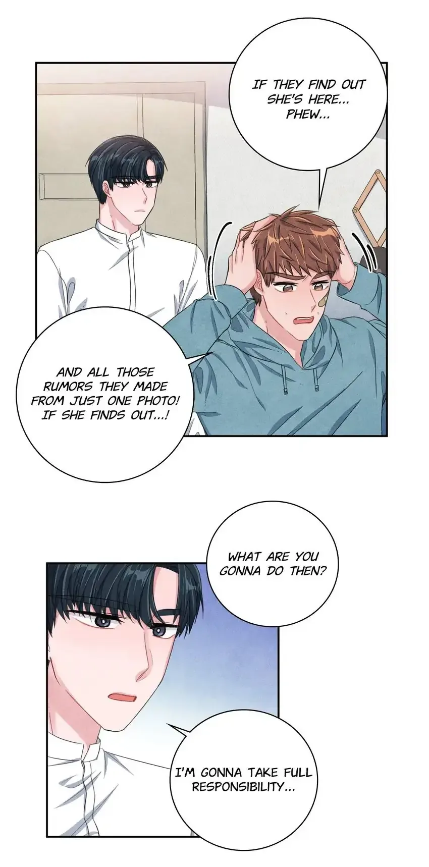 Backstage Kiss Scene Chapter 38 page 18