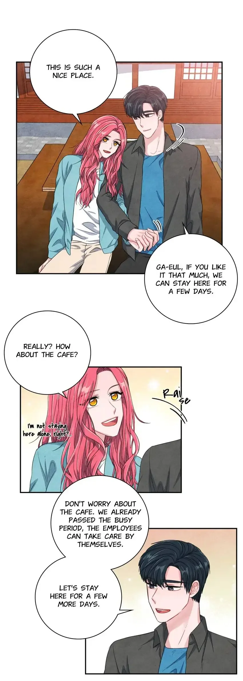 Backstage Kiss Scene Chapter 40 page 31