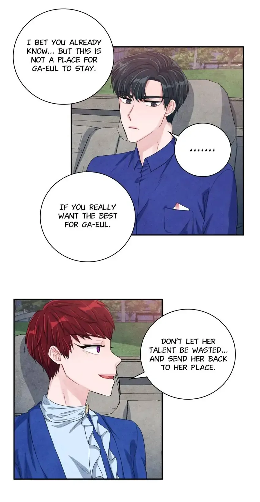 Backstage Kiss Scene Chapter 34 page 29