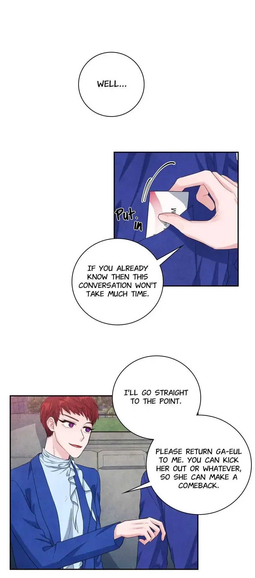 Backstage Kiss Scene Chapter 34 page 28