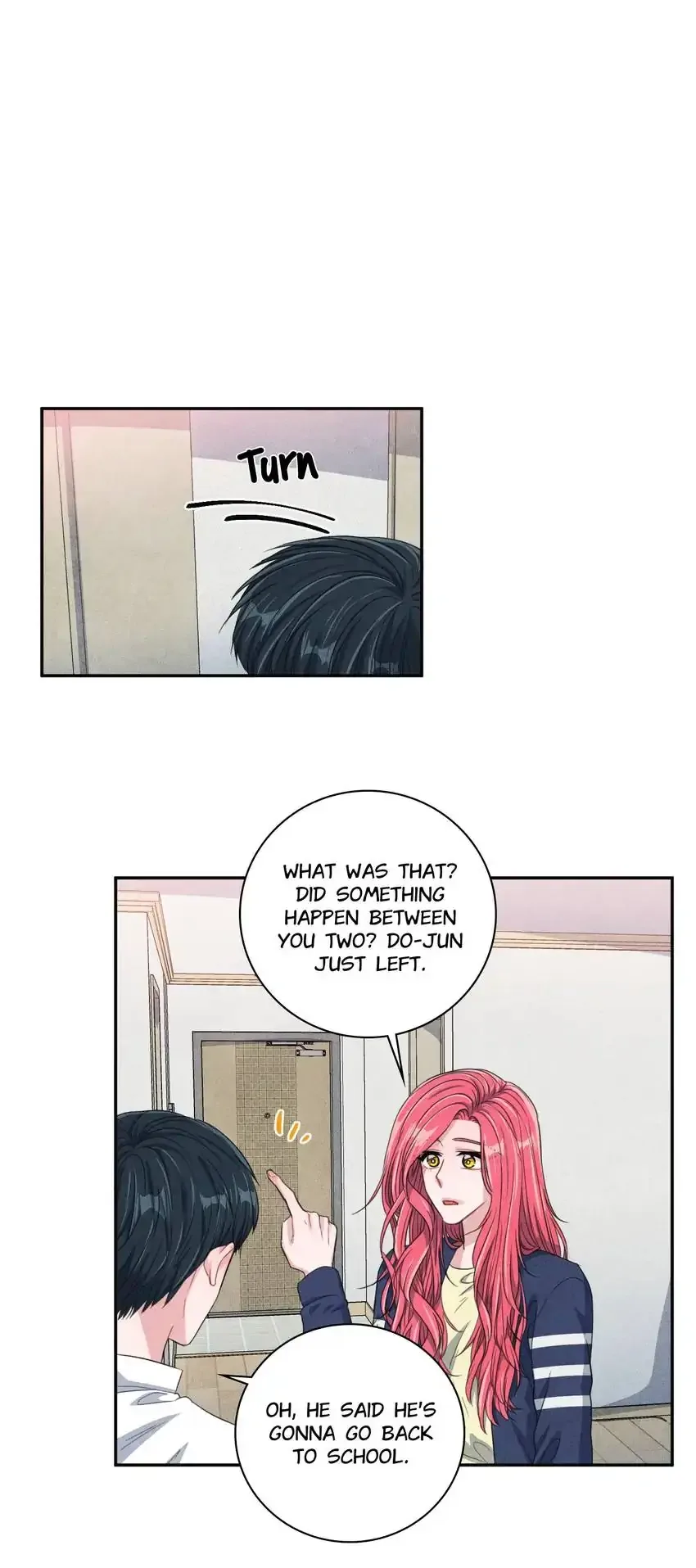 Backstage Kiss Scene Chapter 38 page 23