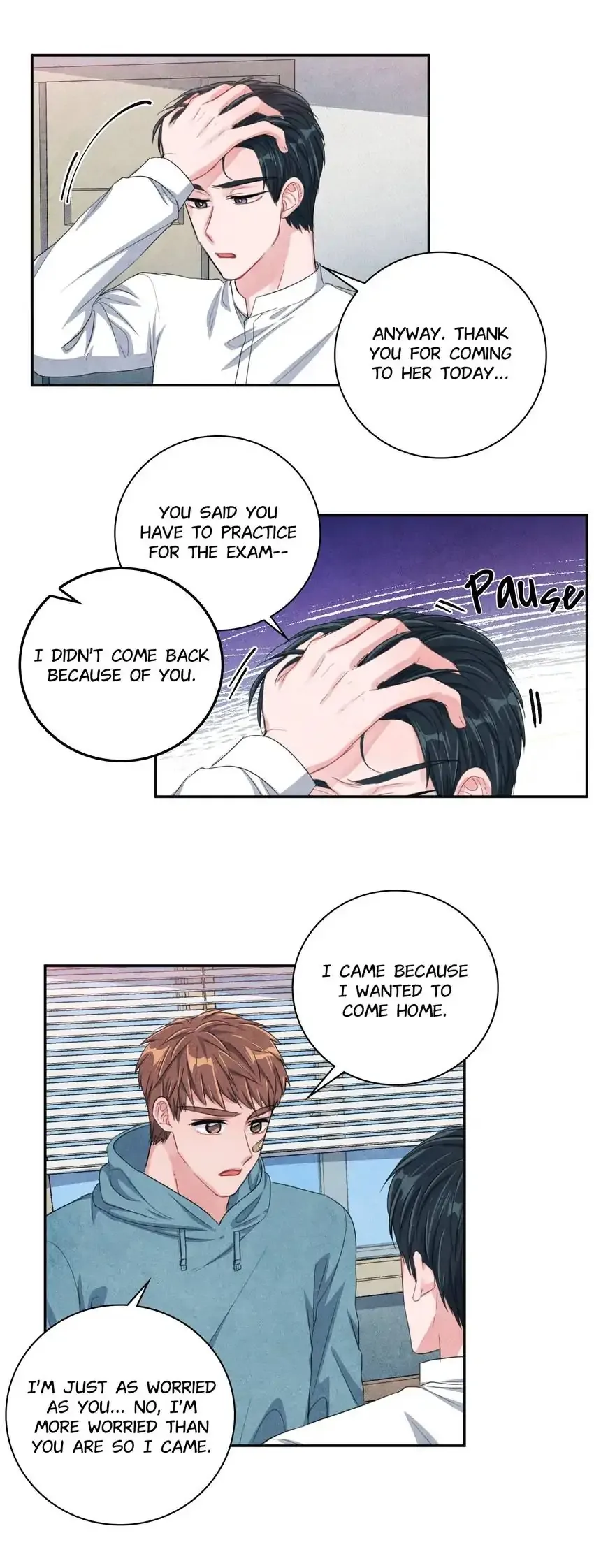 Backstage Kiss Scene Chapter 38 page 20