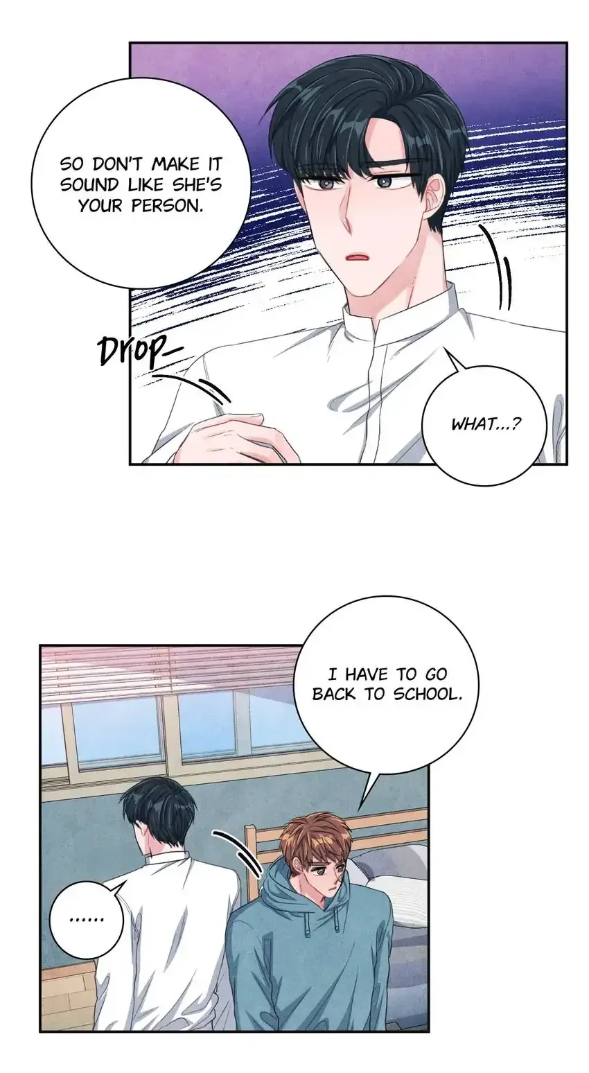 Backstage Kiss Scene Chapter 38 page 21