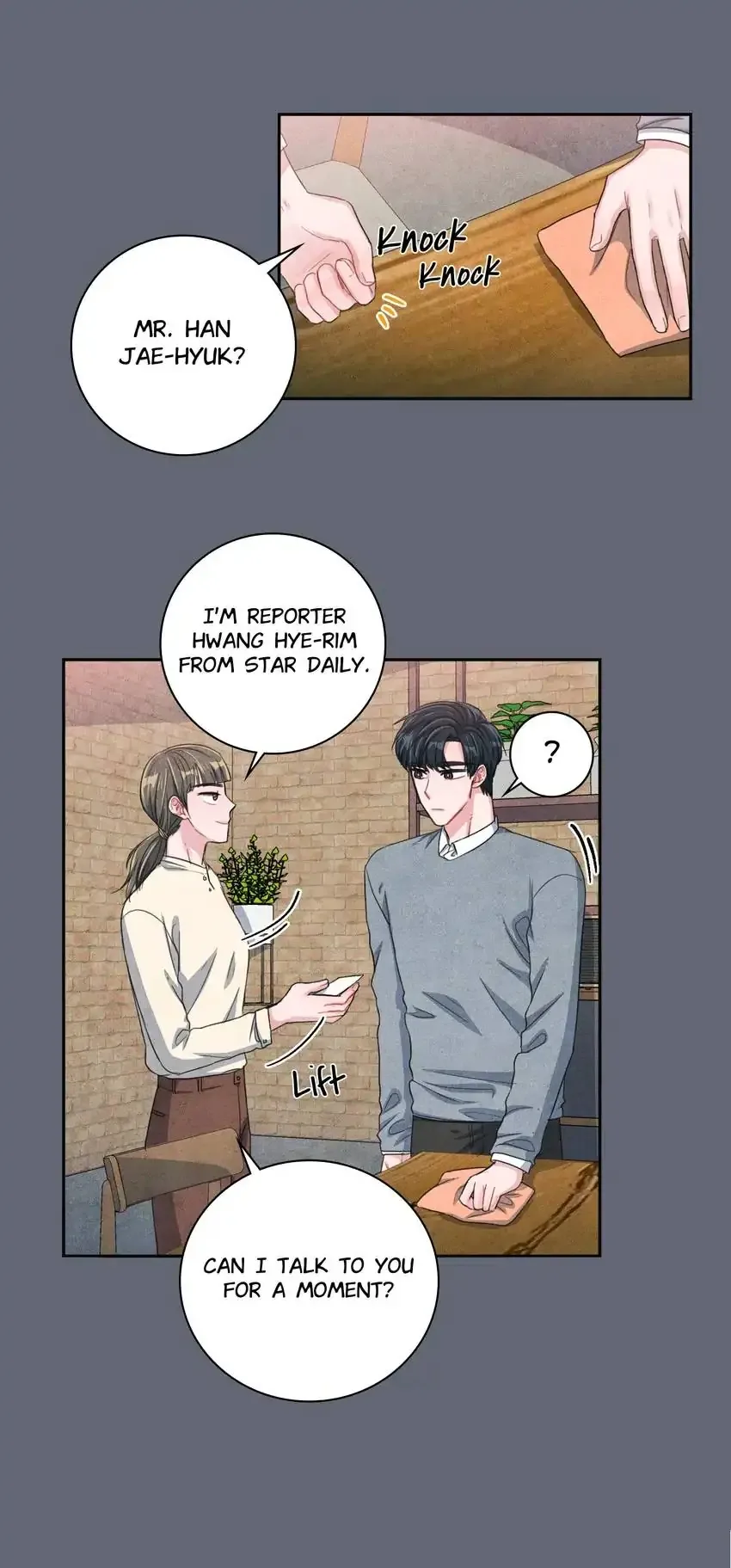 Backstage Kiss Scene Chapter 38 page 30