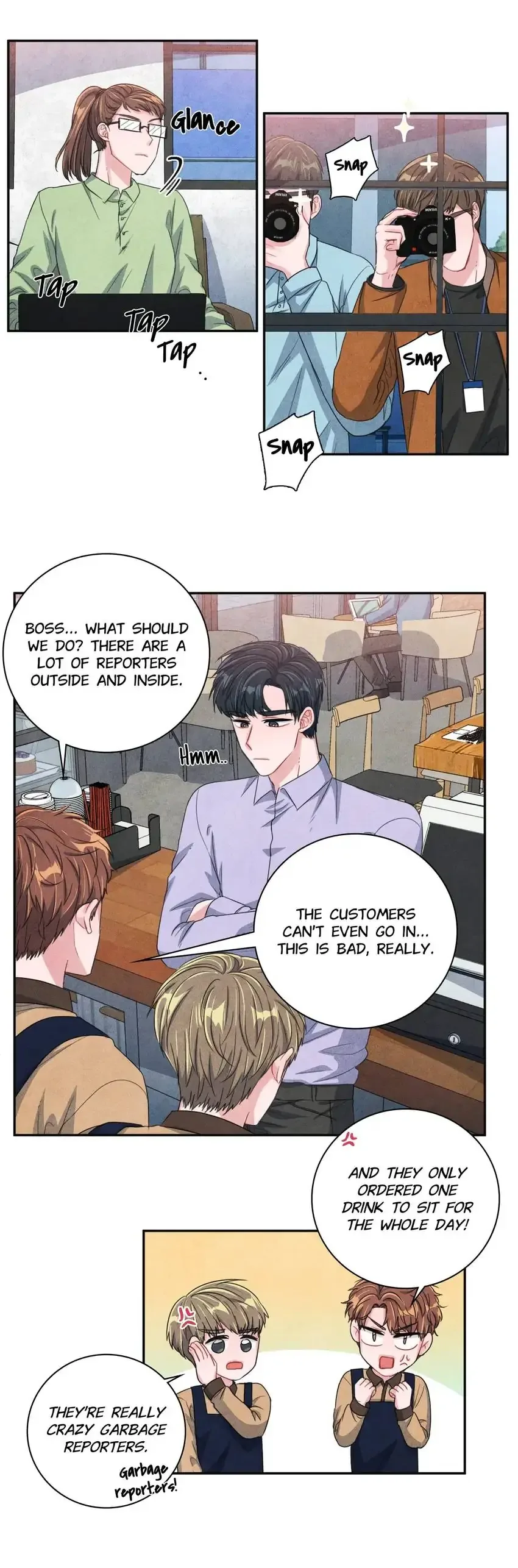 Backstage Kiss Scene Chapter 38 page 28
