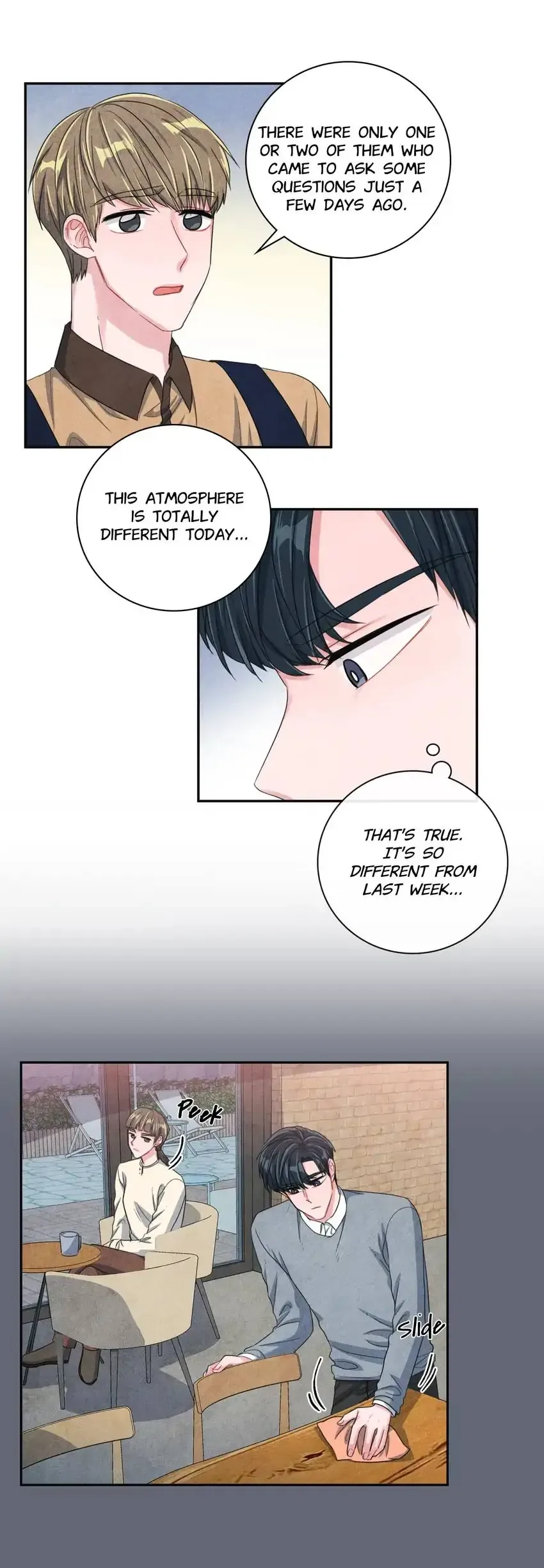 Backstage Kiss Scene Chapter 38 page 29