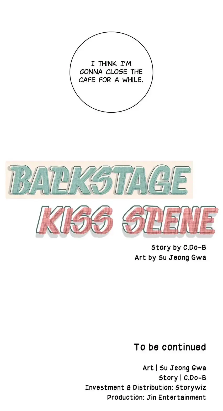 Backstage Kiss Scene Chapter 38 page 35
