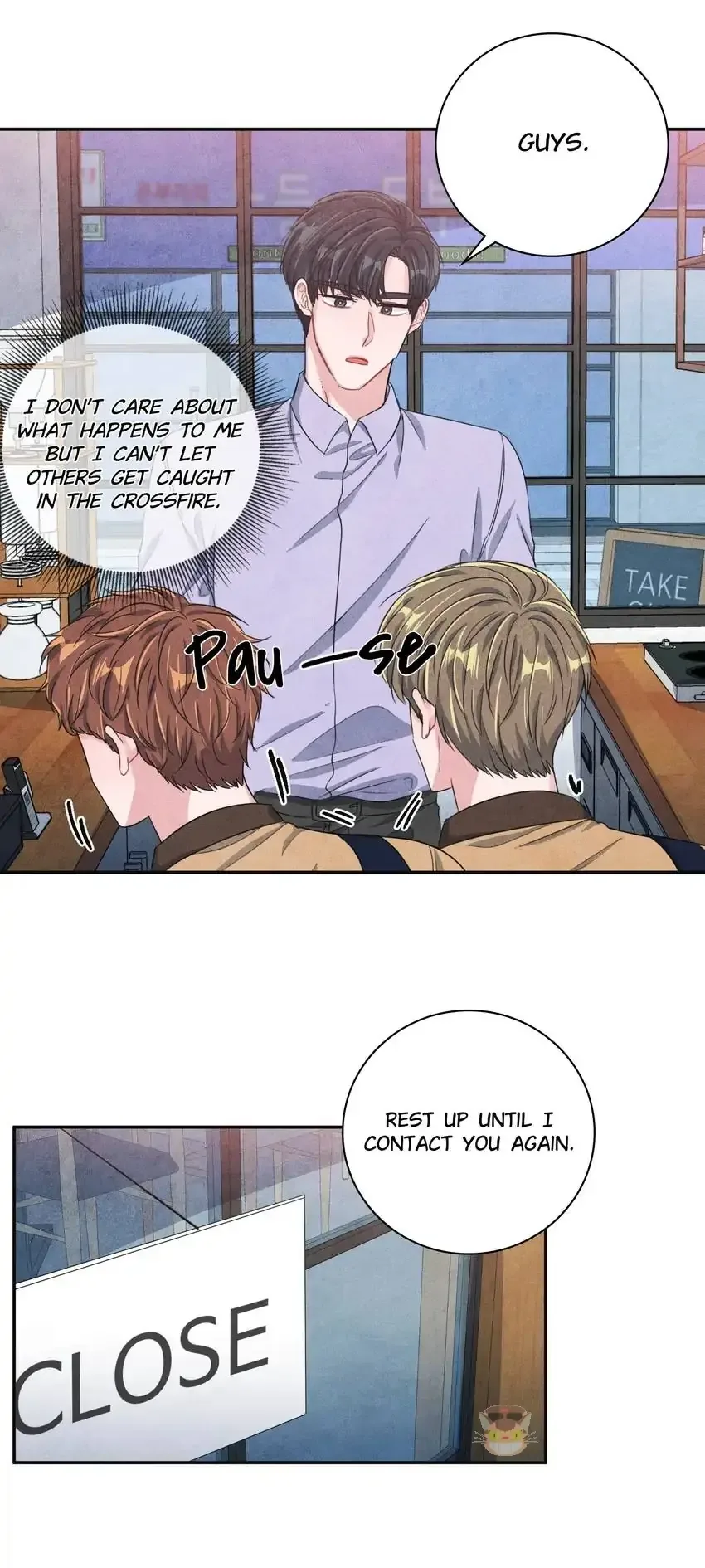 Backstage Kiss Scene Chapter 38 page 34