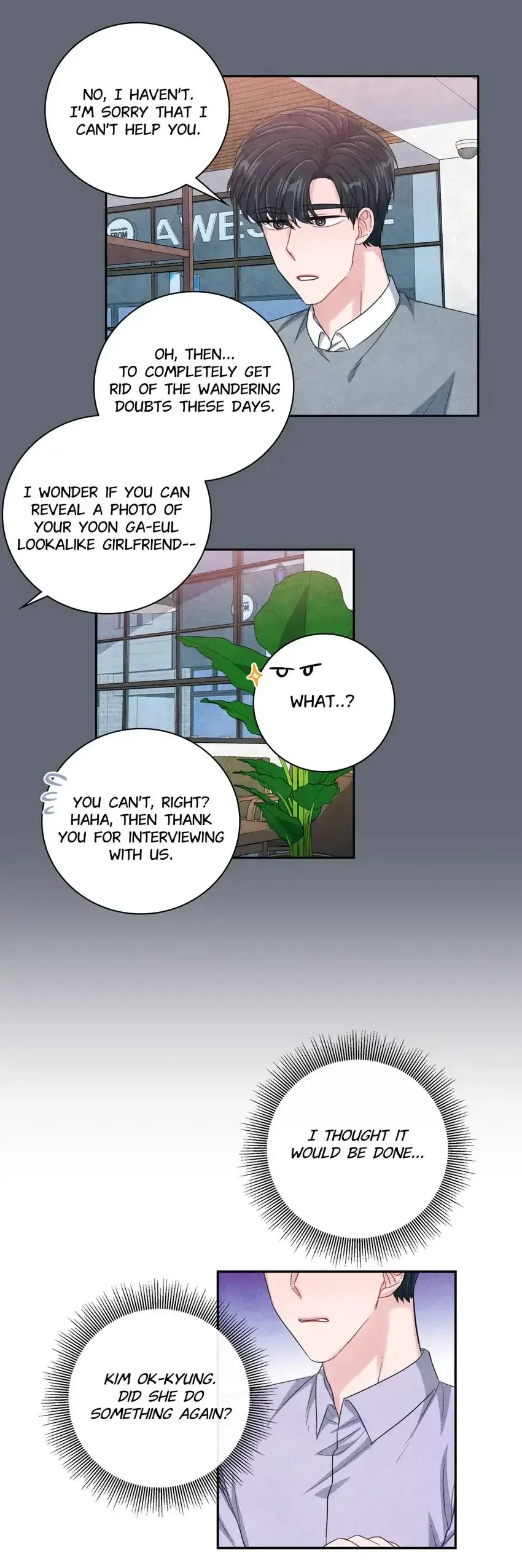 Backstage Kiss Scene Chapter 38 page 32