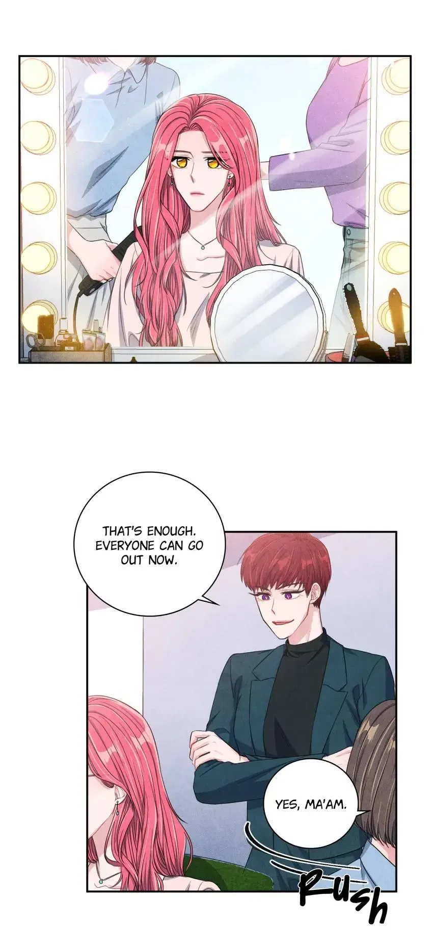 Backstage Kiss Scene Chapter 42 page 5