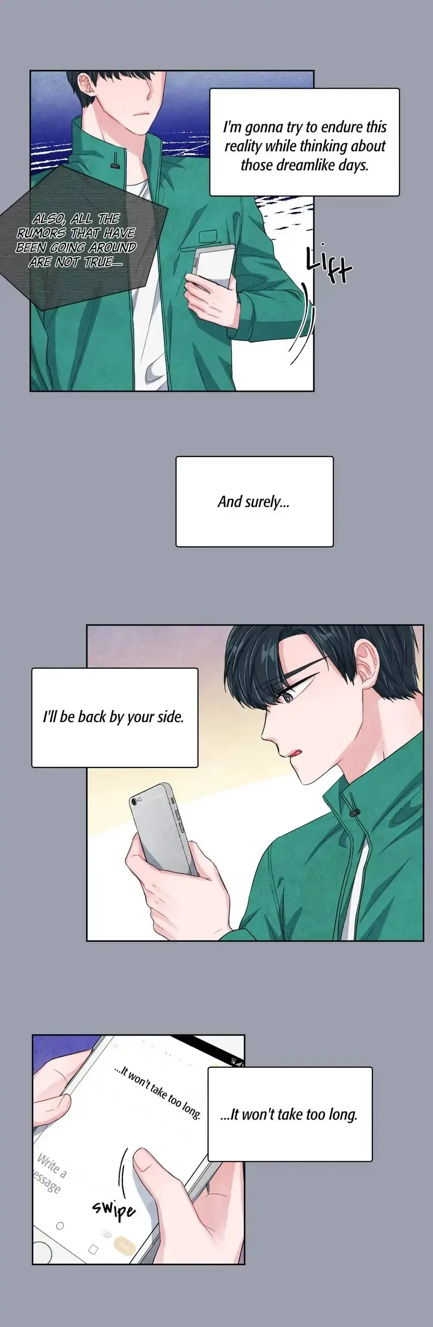 Backstage Kiss Scene Chapter 44 page 8