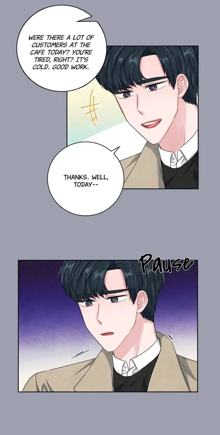 Backstage Kiss Scene Chapter 44 page 12