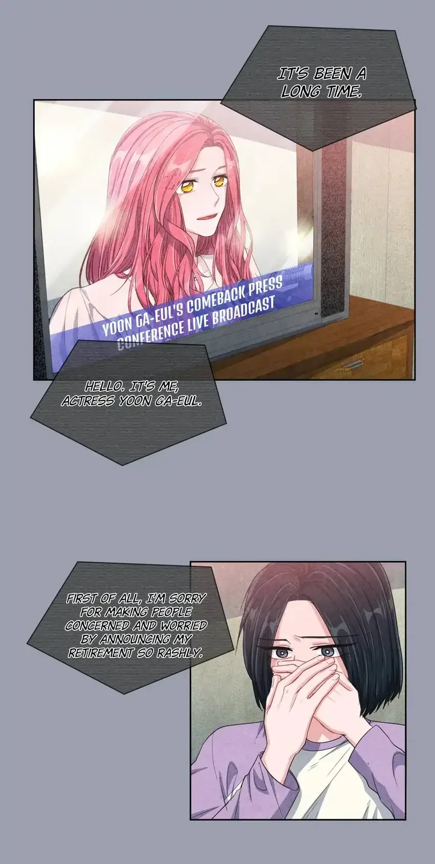 Backstage Kiss Scene Chapter 44 page 6