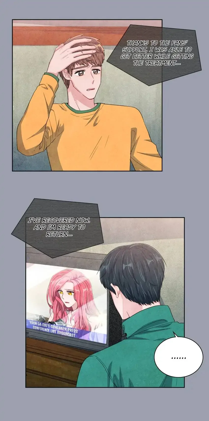 Backstage Kiss Scene Chapter 44 page 7